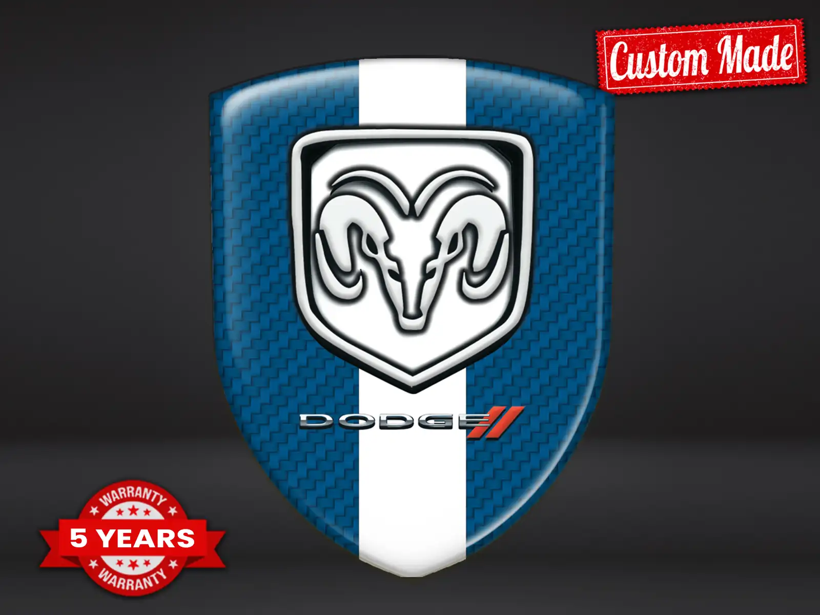 Dodge Domingaufkleber Max Robust Stilvoll Pro Performance